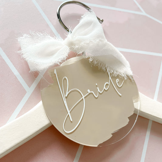 Bride Acryl hanger 
