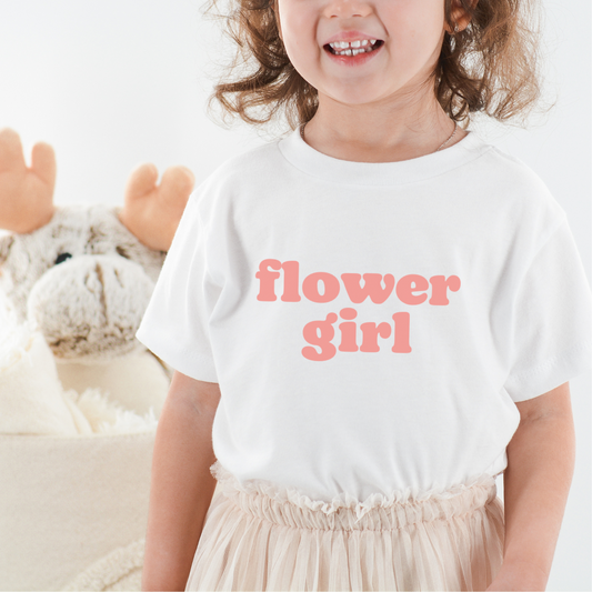 T-shirt Flower Girl